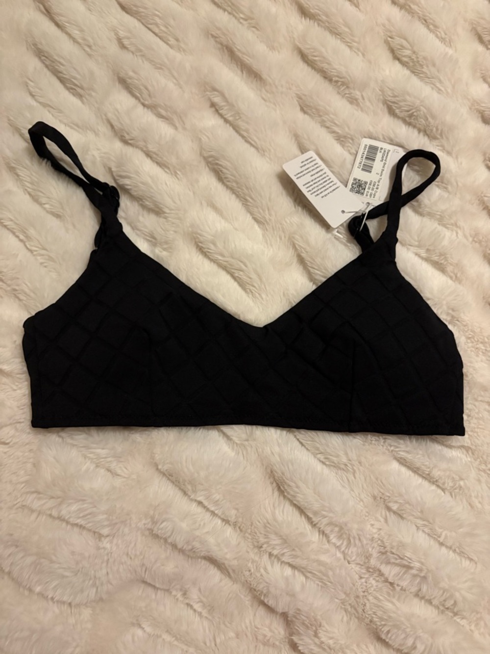 lululemon athletica Quilted Wireless Bikini Top - Black